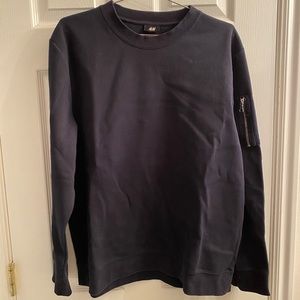 Sweatshirt with Zipper